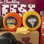 Waxed Cheese Truckle, Chutney And Biscuits Hamper, thumbnail 3 of 9