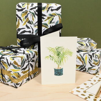Verdant Eco Friendly Recycled Wrapping Paper Pack, 3 of 10