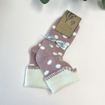 Cosy Night Socks, Candle And Chocolate Natural Gift Set, 7 of 10