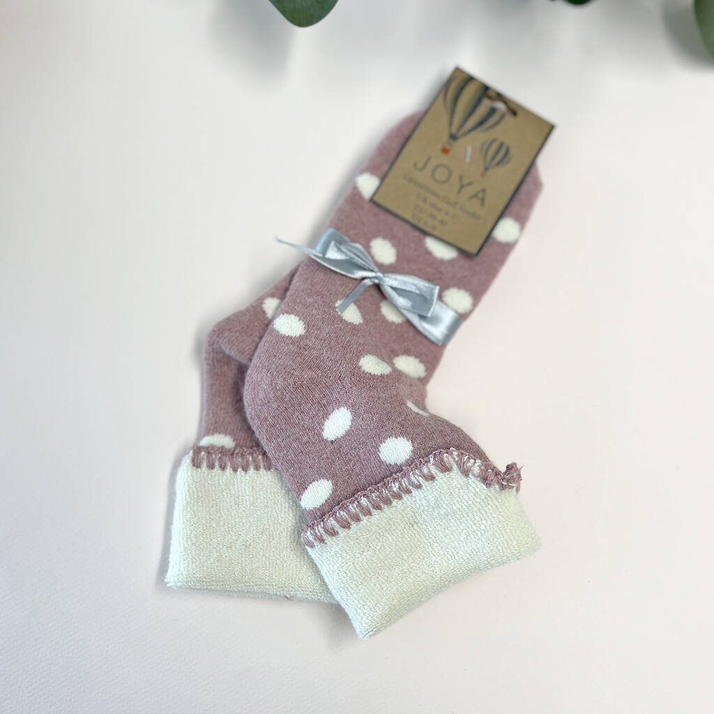 Cosy Night Socks, Candle And Chocolate Natural Gift Set By Green Tulip