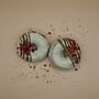 Personalised Dog Birthday Drizzle Doughnuts Biscuits, thumbnail 4 of 6