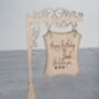3D Wood Victorian Lamp Post Card, thumbnail 2 of 6