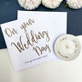Personalised Married Wedding Ring Dish, thumbnail 4 of 7
