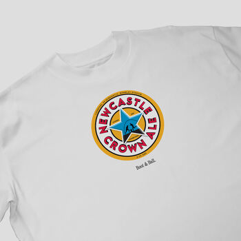Newcastle Crown Ale League Cup Final Oversized T Shirt, 7 of 10