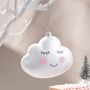 Personalised Cloud Hanging Bauble, thumbnail 1 of 3