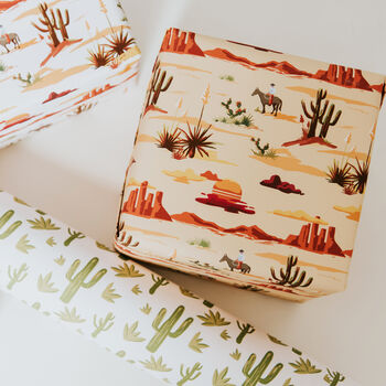 Luxury Wild West Wrapping Paper, 2 of 6