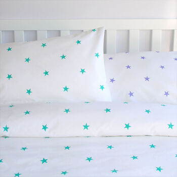 Stars Bed Linen Set, 3 of 4