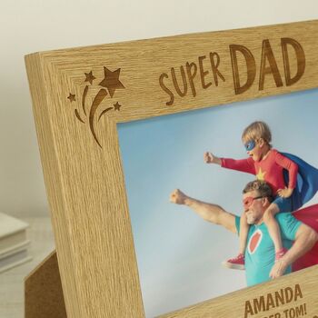 Super Dad Photo Frame Fathers Day Gifts 6x4, 2 of 9