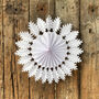 Classic White Paper Snowflakes Assorted, thumbnail 3 of 7