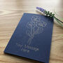 Personalised Violet February Birth Flower Card, thumbnail 3 of 8