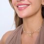 Darleen Pink Tourmailine Gemstone Necklace, thumbnail 2 of 4