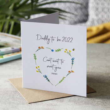 Baby Scan 'Dad Or Daddy To Be' Father's Day Magnet Card, 2 of 3