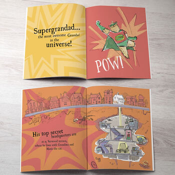 Personalised Super Grandad Book, 5 of 10