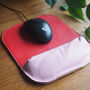 Cushioned Leather Mouse Mat, thumbnail 2 of 5