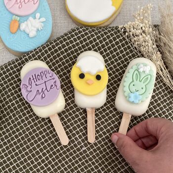 Personalised Easter Trio Of Cakesicles, 7 of 10