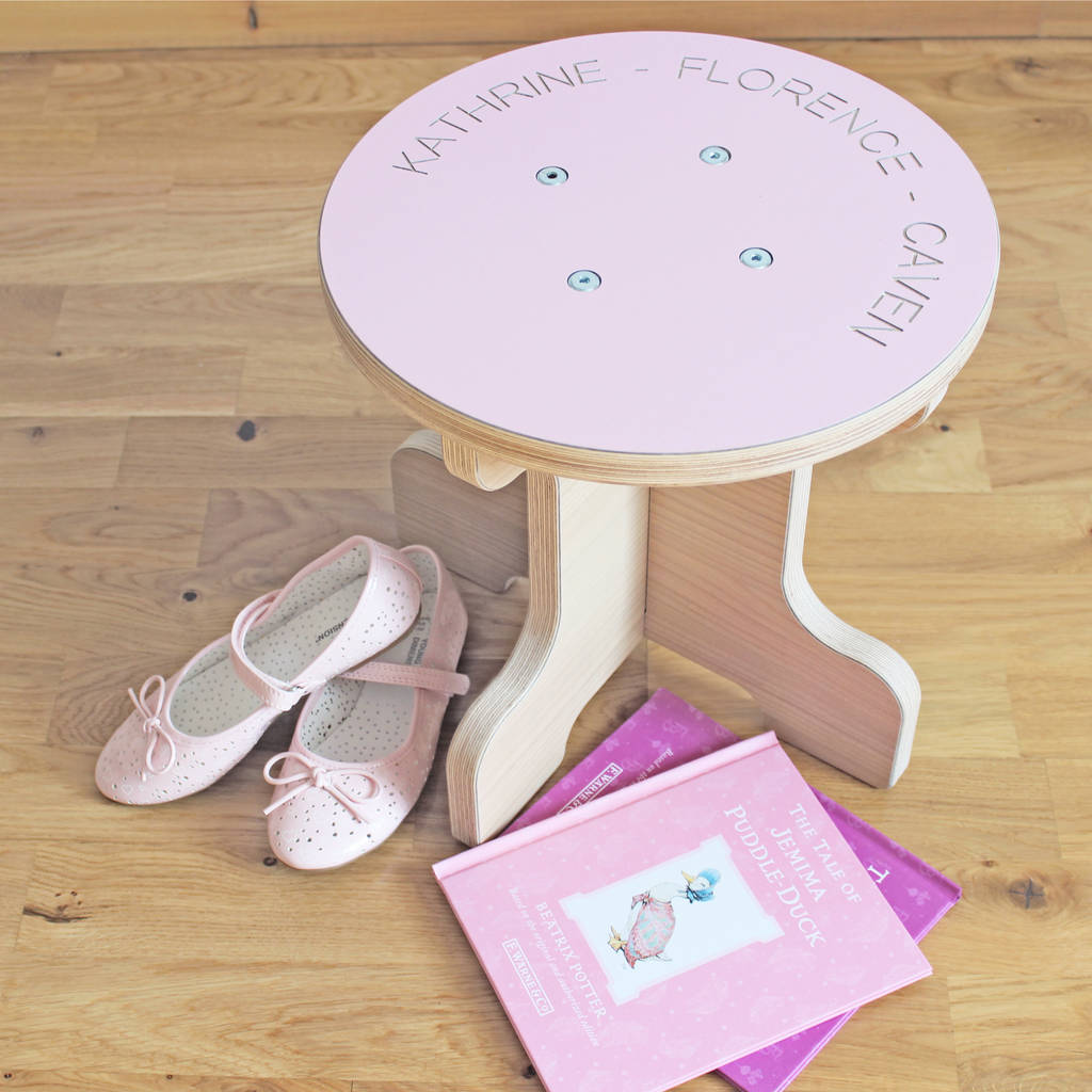 Personalised Children's Wooden Stool, 1 of 8