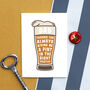 Funny Pint Card For Dad, thumbnail 1 of 2