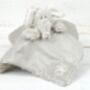 Elephant Finger Puppet Soother, Personalised, thumbnail 2 of 6