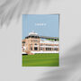 Lord's Cricket Ground Pavilion Poster, thumbnail 2 of 4