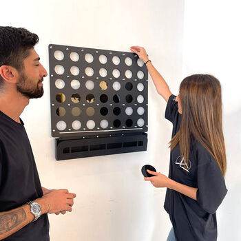 Life Size Wall Mounted Four In A Row, 4 of 10
