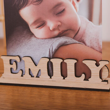 Personalised Children's Photo Frame Holder For The Home, 7 of 7