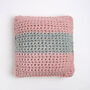 My First Striped Cushion Cover Crochet Kit, thumbnail 2 of 8