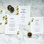 Lemons Wedding Invitation Set, thumbnail 1 of 4