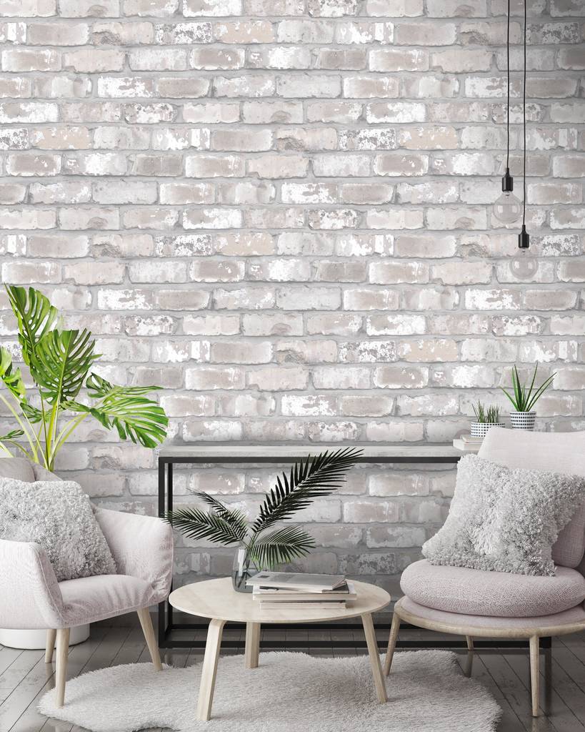 Exposed Brick Wallpaper By Woodchip & Magnolia