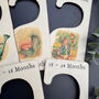 Bunny Rabbit Wooden Baby Clothing Hanger Dividers Nursery, thumbnail 4 of 6
