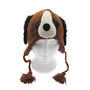Dog Hand Knitted Woollen Animal Hat, thumbnail 2 of 6