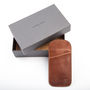 Slim Leather Glasses Case. 'The Rufeno', thumbnail 2 of 12