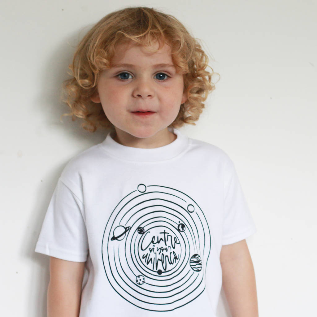 kids space shirt