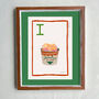 'I'' For Ice Cream Alphabet Limited Edition Print, thumbnail 1 of 6