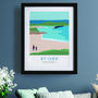 Personalised St Ives Beach Family Art, thumbnail 7 of 9