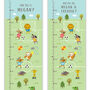 Personalised Football Height Chart, thumbnail 3 of 6