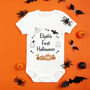 Personalised First Halloween Babygrow, thumbnail 2 of 5