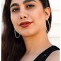 Long Paperclip Silver Drop Earrings, thumbnail 1 of 7