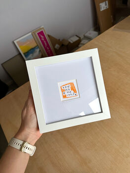 You, Me And The Cat Mini Art Print, 3 of 9