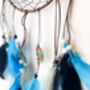 Turquoise And Black Dream Catcher Wall Decor, thumbnail 5 of 6