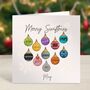 Taylor Swift Inspired Christmas Card Album Baubles, thumbnail 2 of 3