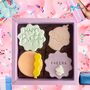 Personalised Birthday Belgian Chocolate Brownie, thumbnail 4 of 5