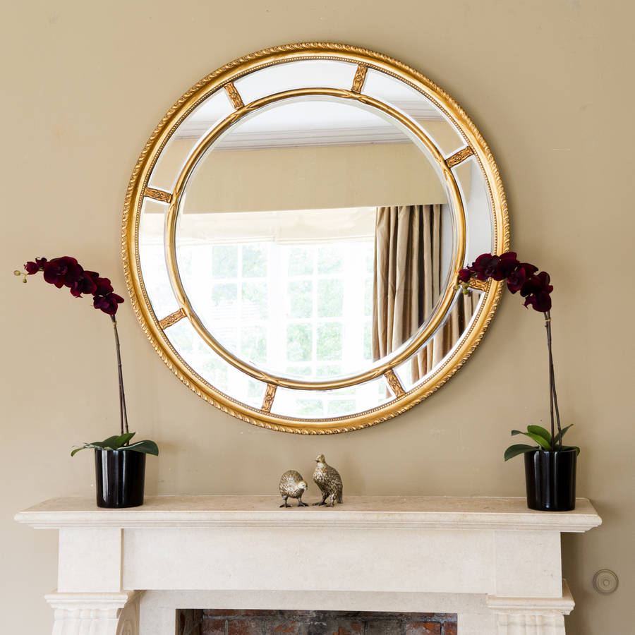 lucia round decorative mirror by decorative mirrors online ...
