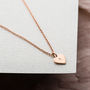 Personalised Mini Heart Charm Necklace, thumbnail 7 of 12