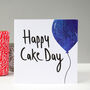 Happy Cake Day Balloon Card, thumbnail 6 of 8