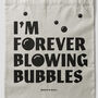 West Ham I'm Forever Blowing Bubbles Tote Bag, thumbnail 2 of 2