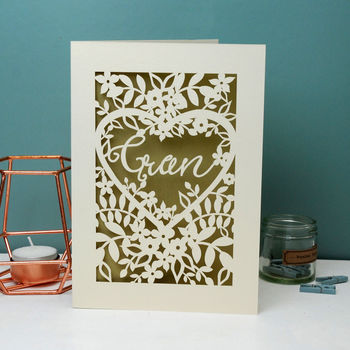 Papercut Nan, Nana, Gran Or Granny Card, 2 of 5