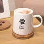 Ceramic Cat Mum Cat Dad Coffee Mug, thumbnail 3 of 9