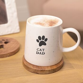 Ceramic Cat Mum Cat Dad Coffee Mug, 3 of 9