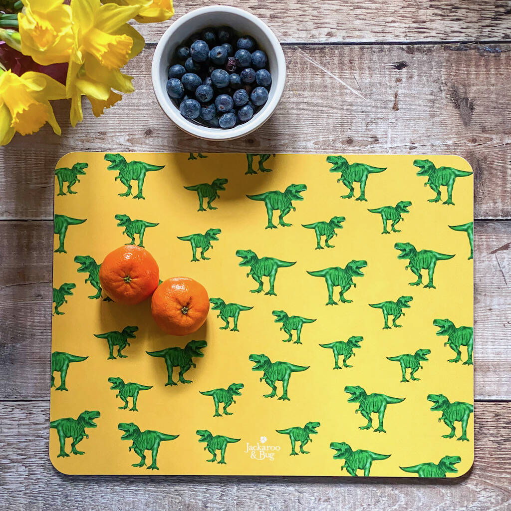 Large T Rex Placemat, 1 of 2