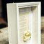 Literary 1st Anniversary Personalised Rose In Frame, thumbnail 1 of 6